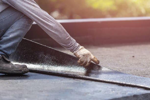 Professional Waterproofing technician working in Coldwater, OH